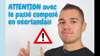 Passé composé avec être en néerlandais  apprendre le néerlandais  cours de néerlandais gratuit [upl. by Dnivra]