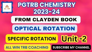 Specific rotation in Tamil  Optical rotation  Optical activity  Problem from clayden book [upl. by Schnapp]