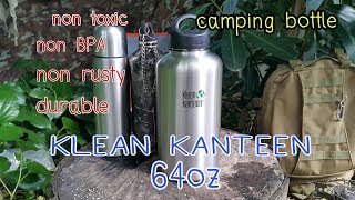 แนะนำ Klean kanteen 64oz ขวดน้ำ klean kanteen [upl. by Elmore]