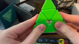 YJ MGC Evo Pyraminx Unboxing and Review [upl. by Morette847]