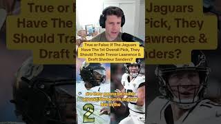 Should The Jaguars Trade Lawrence amp Draft Sanders nfldraft jaguars reaction [upl. by Allesor380]