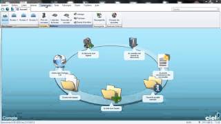 Tutoriel le lettrage manuel ciel comptabilite [upl. by Eelyek]