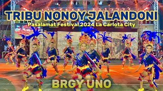 TRIBU NONOY JALANDONI ARENA DANCE COMPETITION PASALAMAT FESTIVAL 2024 LA CARLOTA CITY [upl. by Nebe88]