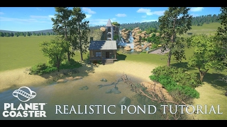 Planet Coaster Realistic Pond Tutorial [upl. by Gilead414]