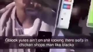 Gblock member Blacko caught lacking in a chicken shop [upl. by Kartis]