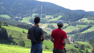 Hangflug Südschwarzwald 2010 Slope Soaring BlackForest  MSFK [upl. by Nonnah118]