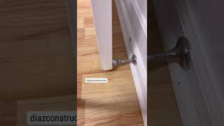 How to install a door stop [upl. by Senaj]