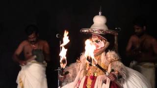 Thoranayudham Kathakali  Lankadahanam by Sadanam Bhasis Hanuman [upl. by Daza598]