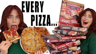 11 BEST PIZZAS AT THE GROCERY STORE  Part 2 Ranking DIGIORNO PIZZA [upl. by Aksel838]