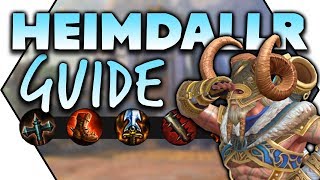 SMITE How To Play Heimdallr  Heimdallr Guide Builds Combos amp Leveling [upl. by Virginie632]