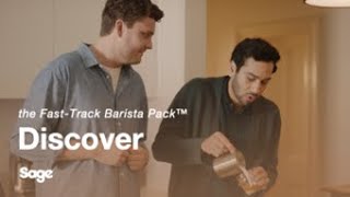 the FastTrack Barista Pack™  Discover your athome barista potential  Sage Appliances UK [upl. by Bathelda]