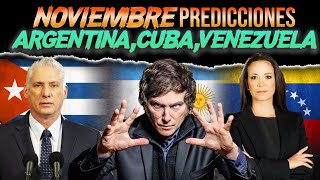 GRANDES CAMBIOS ¿QUE VIENE PARA ARGENTINACUBA Y VENEZUELA EN EL MES DE NOVIEMBRE TAROT PREDICCION [upl. by Immij]