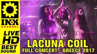 LACUNA COIL  Full Concert 18112017 Thessaloniki Greece [upl. by Eserahs]