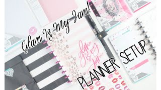 2018 GLAM GIRL SETUP💋💄 Classic Happy Planner  Flipthrough  Do I Love💕 It [upl. by Durward362]