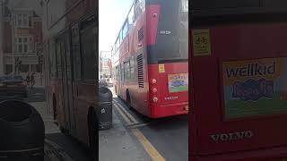 Route 158 passing Walthamstow Market [upl. by Llyrrad]