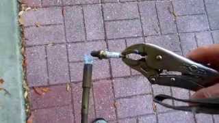 Fast Easy Way to Clean Sparkplugs for Motorcycles amp small engines [upl. by Immot457]