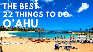 22 Things to Do Around Oahu  The BEST of Honolulu Waikiki amp North Shore [upl. by Ecart44]