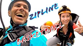 ZIPLINE KOŠARKARSKI IZZIV V PLANICI [upl. by Biddick]