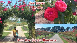 Rose Garden Werribee  Rose Garden Melbourne  State Rose Garden Victoria [upl. by Irtimid]