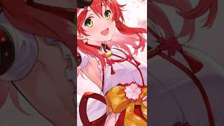 Anime list waifu vtuber hololive  Sakura Miko  jedag  jedug  edit shorte ❤️😊🎉 [upl. by Jock130]