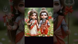 Mata Parvati  Parvati shiv  shiv Parvati  viral short [upl. by Atsylak692]