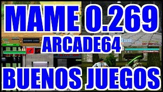 MAME 0269 ARCADE64 TEST [upl. by Yevette15]