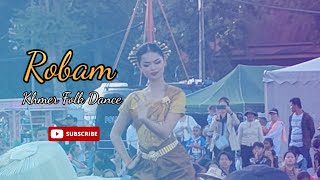 Clip30 KHMER FOLK DANCE របាំប្រពៃណីខ្មែរ [upl. by Brag566]