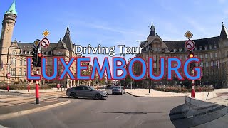 Luxembourg Driving Tour  🇱🇺 Travel Vlog 2024  Shiela Piet [upl. by Annahc]