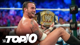 CM Punk’s greatest moments WWE Top 10 Dec 3 2023 [upl. by Dnomad]