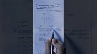 Thermodynamics Neet PYQ questions practice shorts medicalentranceexam neetpyq neet ytshorts [upl. by Trenton]