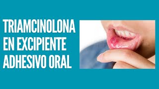 Excipiente Adhesivo Oral para Aftas Liquen y Mucositis [upl. by Atinel]