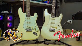 LA SX STRATOCASTER DESTROZA A LA FENDER STRATOCASTER MÉXICO 😱 [upl. by Mcnair]