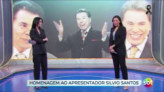 Trecho do Plantão do SBT  morte de Silvio Santos 17082024 2 [upl. by Irrol]