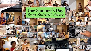 One Summers Day Spirited Away Orchestral Arrangement ft 62 Musicians [upl. by Geraud23]