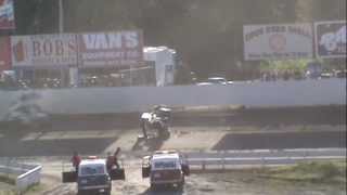 2013 Dirt Cup Day Show Sprint Cars AMain [upl. by Herbert56]