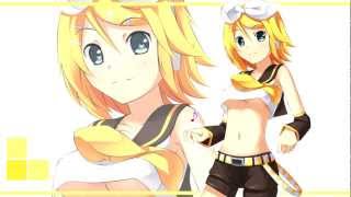 Vocaloid Kagamine Rin  Shikkoku no RinbuKyoku [upl. by Ilene457]