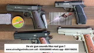 Do air gun sounds like real gun [upl. by Eihtak591]