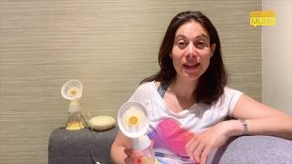 How to Use Medela Swing Maxi Handsfree Electric Breast Pump [upl. by Dulla]