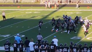 Hilliard Bradley vs Hilliard Darby 7th Grade Football Oct 5 2024 QB 9 Tyler Strine Jr [upl. by Novihc]