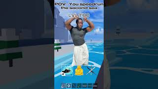 Beating 2nd Sea With  Credits  REM1XER roblox trending bloxfruits [upl. by Reinaldo]