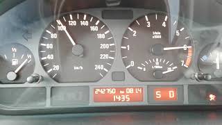 BMW E46 M54 22 170 KM Acceleration przyśpieszenie 0130km [upl. by Ellwood]