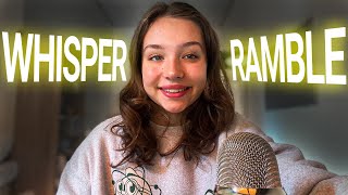 ASMR  Clicky Whisper Ramble 🍁discussing uni life adjusting fall etc [upl. by Nesnah30]