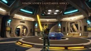 SWTOR Vindicators Lightsaber [upl. by Dnaloy]