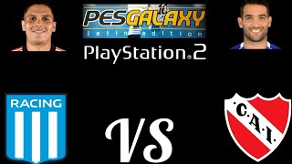 PES GALAXY LATINO 2023 PS2 RACING VS INDEPENDIENTE [upl. by Akirehs]