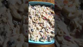 CHICKEN MACARONI SALAD FOR DINNER [upl. by Yniffit]