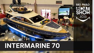 Intermarine 70  São Paulo Boat Show 2023  NÁUTICA [upl. by Eberhard]