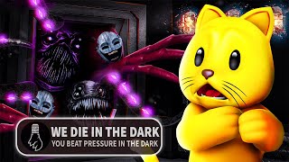 I BEAT ROBLOX PRESSURE NOLIGHT CHALLENGE We Die In The Dark [upl. by Nylaehs]