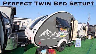 Tab 360 by Nucamp  Solving the Teardrop Trailer Layout for Solo and Couples RVers [upl. by Nnewg576]