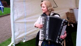 Yvonne Macleod St Andrews Day Celebrations Blairgowrie Perthshire Scotland [upl. by Ragde521]