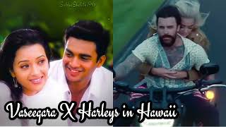 Vaseegara X Harleys in Hawaii Mashup Mix 🤍 Vaseegara X Harleys in Hawaii WhatsApp status 😊 MD Music [upl. by Teodor604]